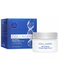 Age Defying Collagen naktinis veido kremas visų tipų odai, 50ml. -- UAB ESTELĖ